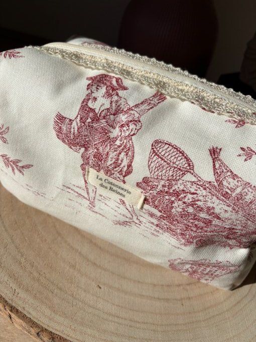 Trousse de toilette Eugénie - Histoire paysanne dentelle